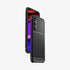ACS05613 - Galaxy S23 Ultra Case Rugged Armor in matte black showing the back